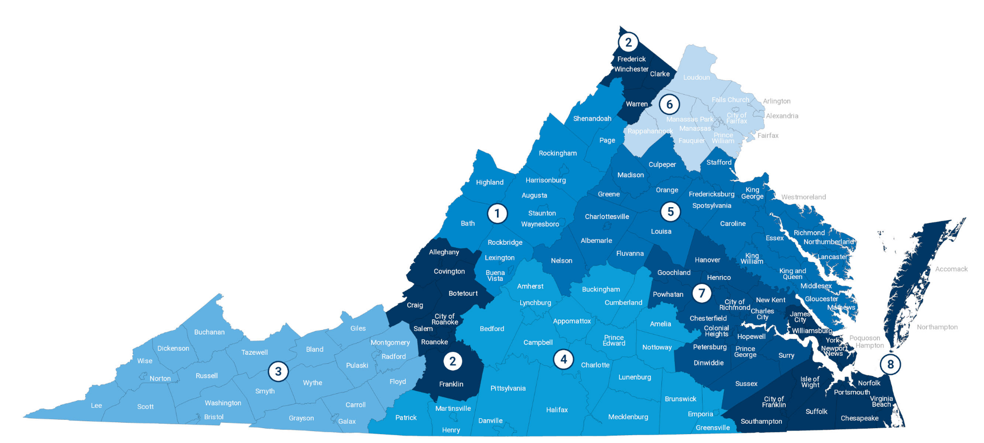 Regional Talent Solutions and Business Outreach Map