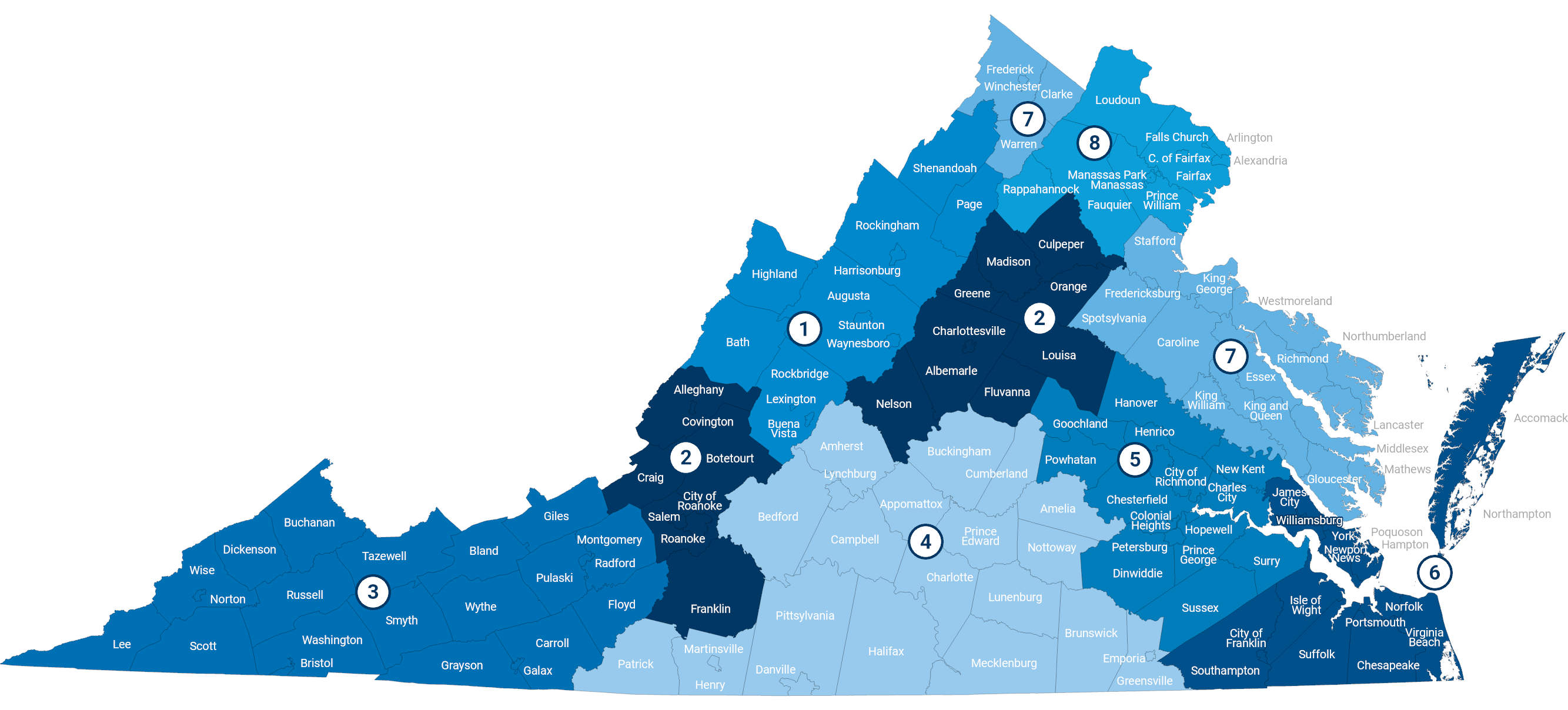 Regional Talent Solutions and Business Outreach Map 12.23