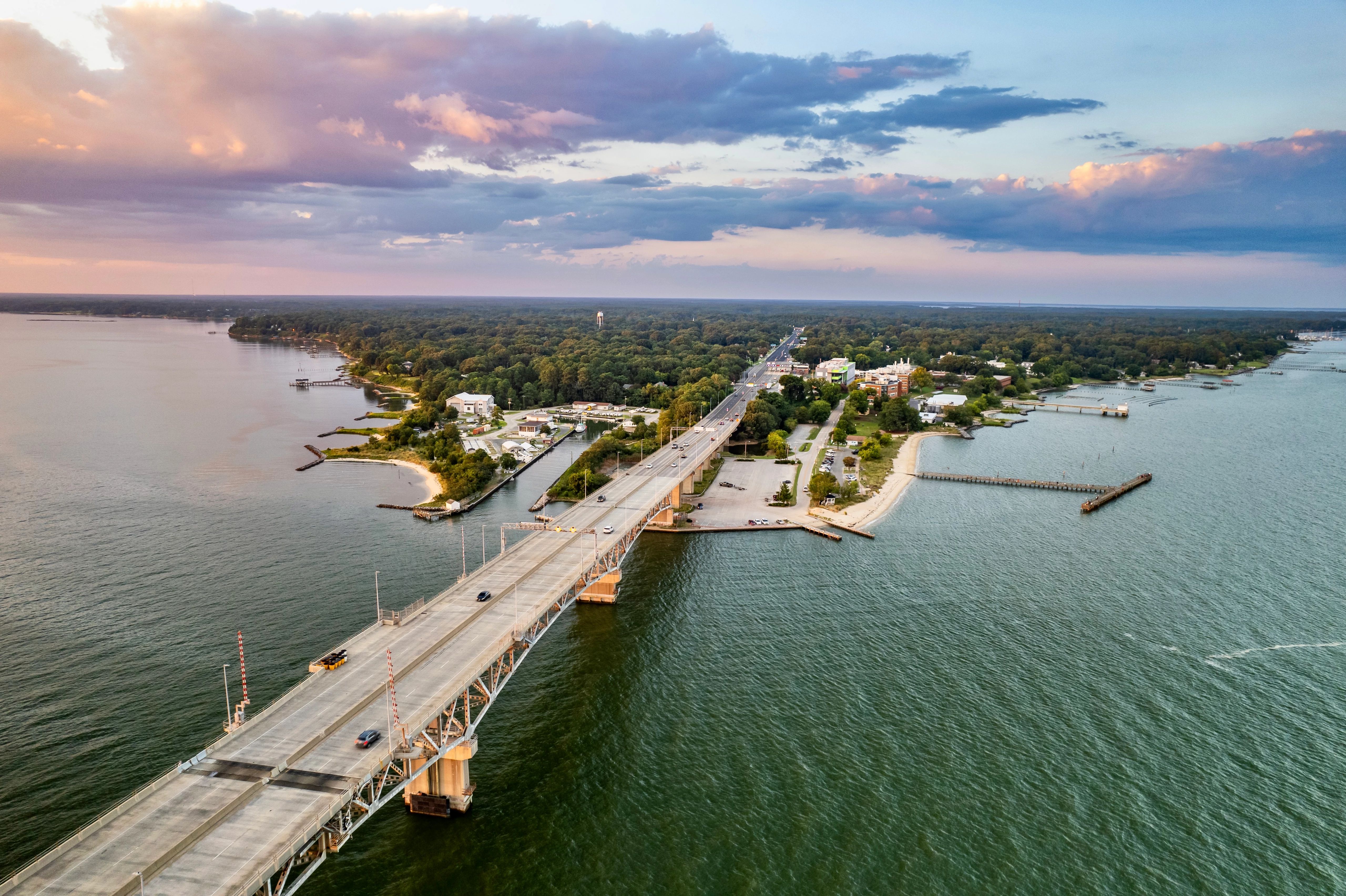 George P. Coleman Memorial Bridge, Gloucester County