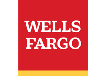 Red and yellow wells fargo logo