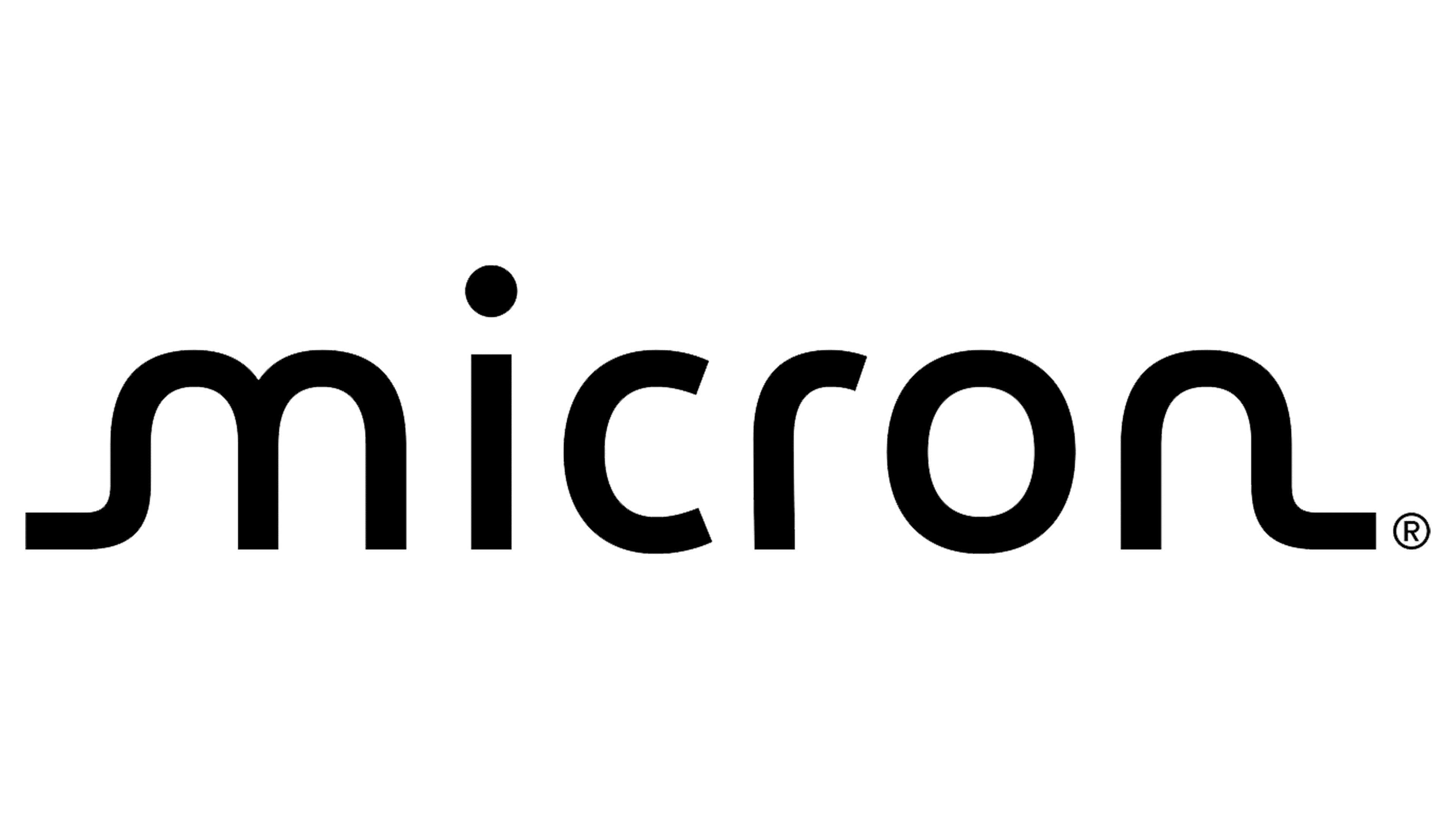 Black version of Micron logo