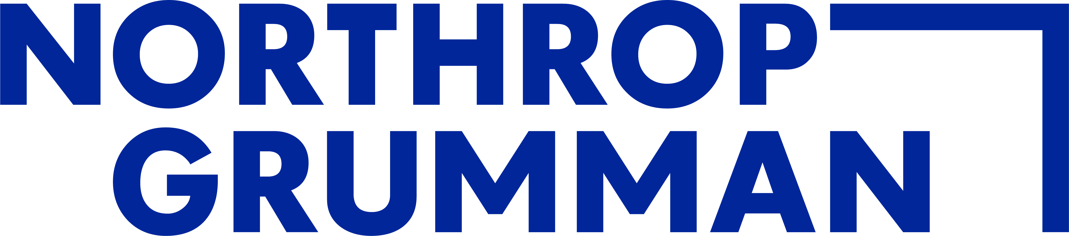 Blue Northrop Grumman logo