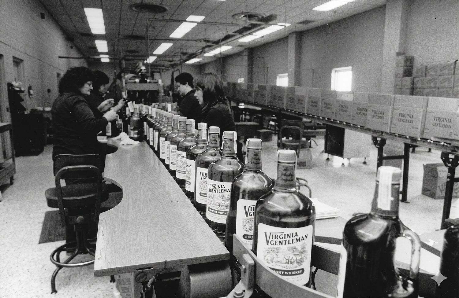 Virginia Gentleman whiskey was A. Smith Bowman’s signature product in the company’s early days.