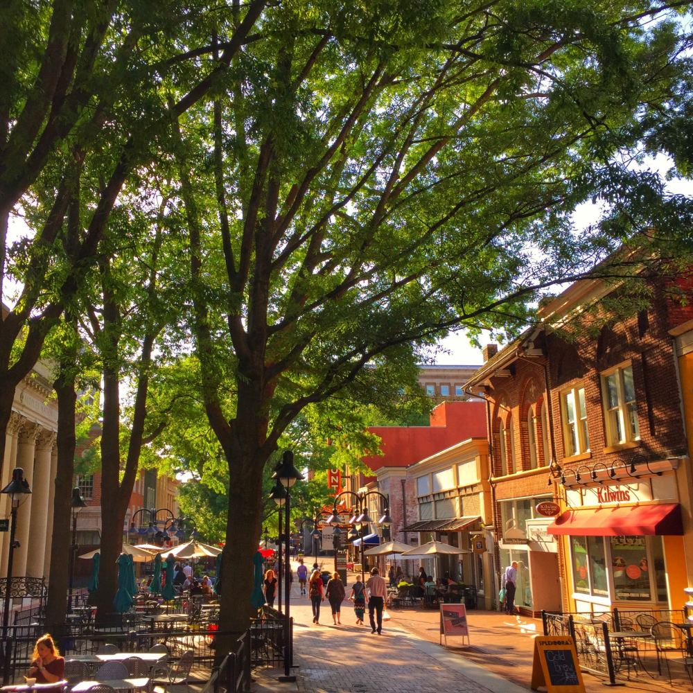 Downtown Charlottesville