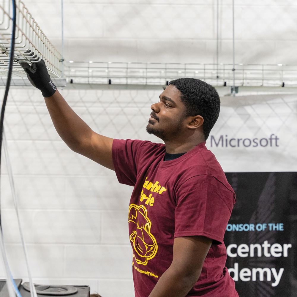 Student at Southside Virginia Community College