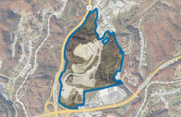 aerial of project intersection business park
