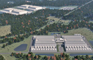 Clean Arc Data Center rendering