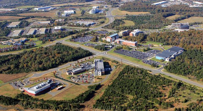 Aerial photo of Prince William County