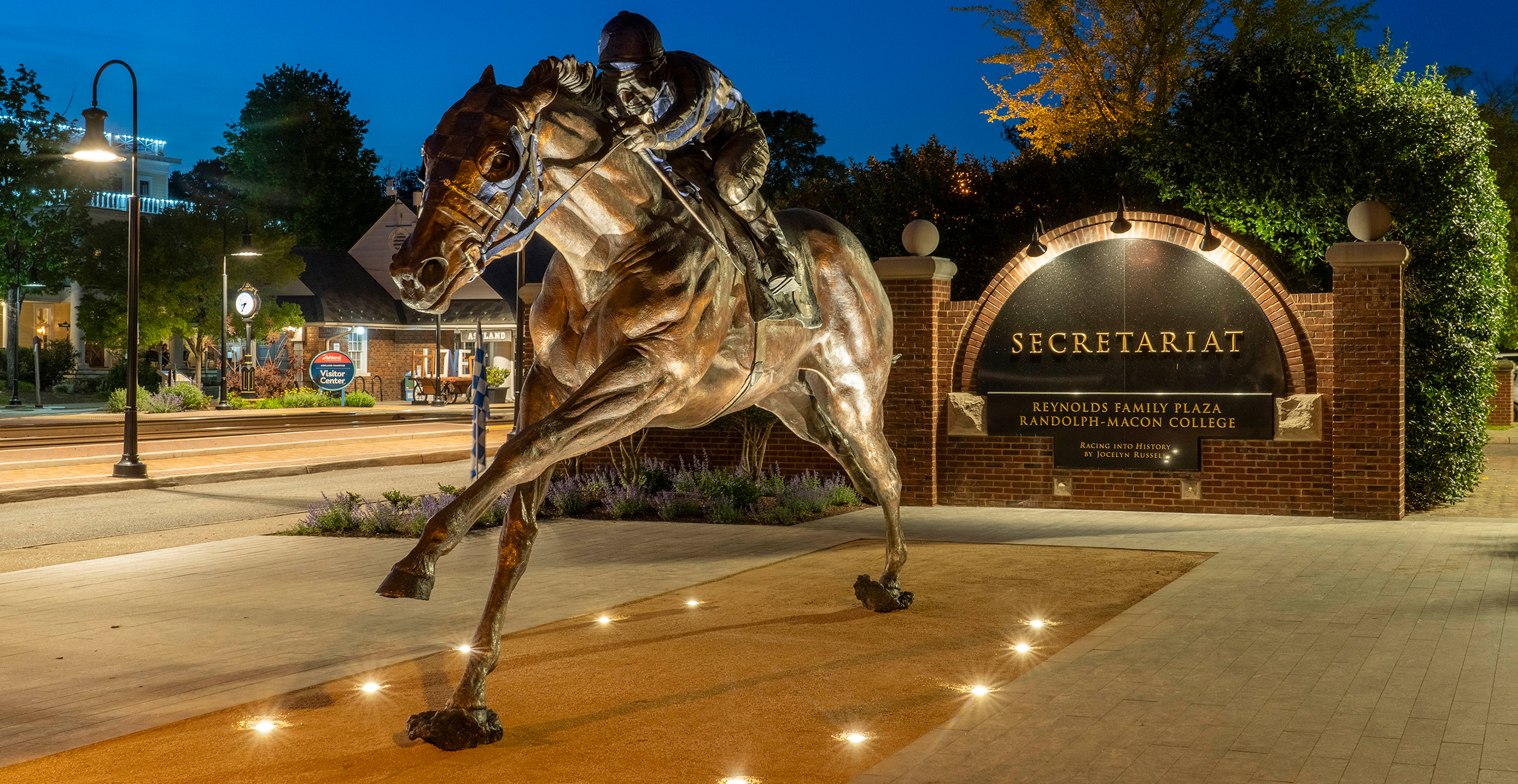 "Secretariat Racing Into History," Ashland