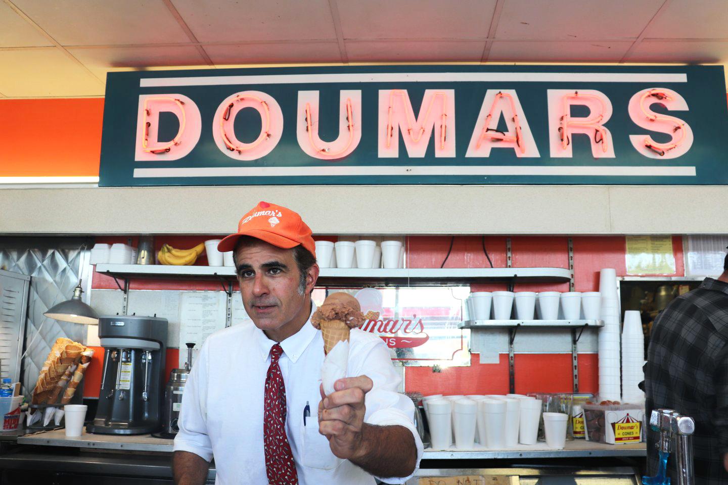 Doumar's ice Cream employee