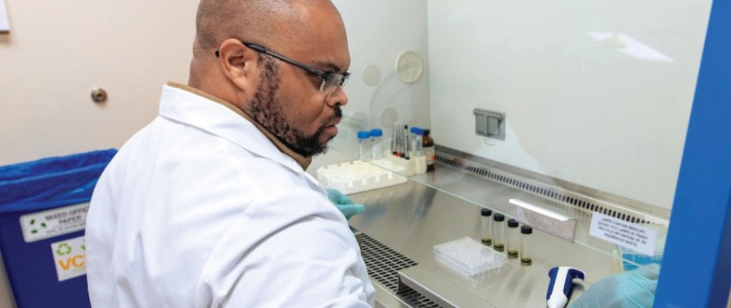 WynnVision LLC, based out of the VA Bio+Tech park in Richmond, creates biofilms that kill bacteria on contact for use in medical devices.