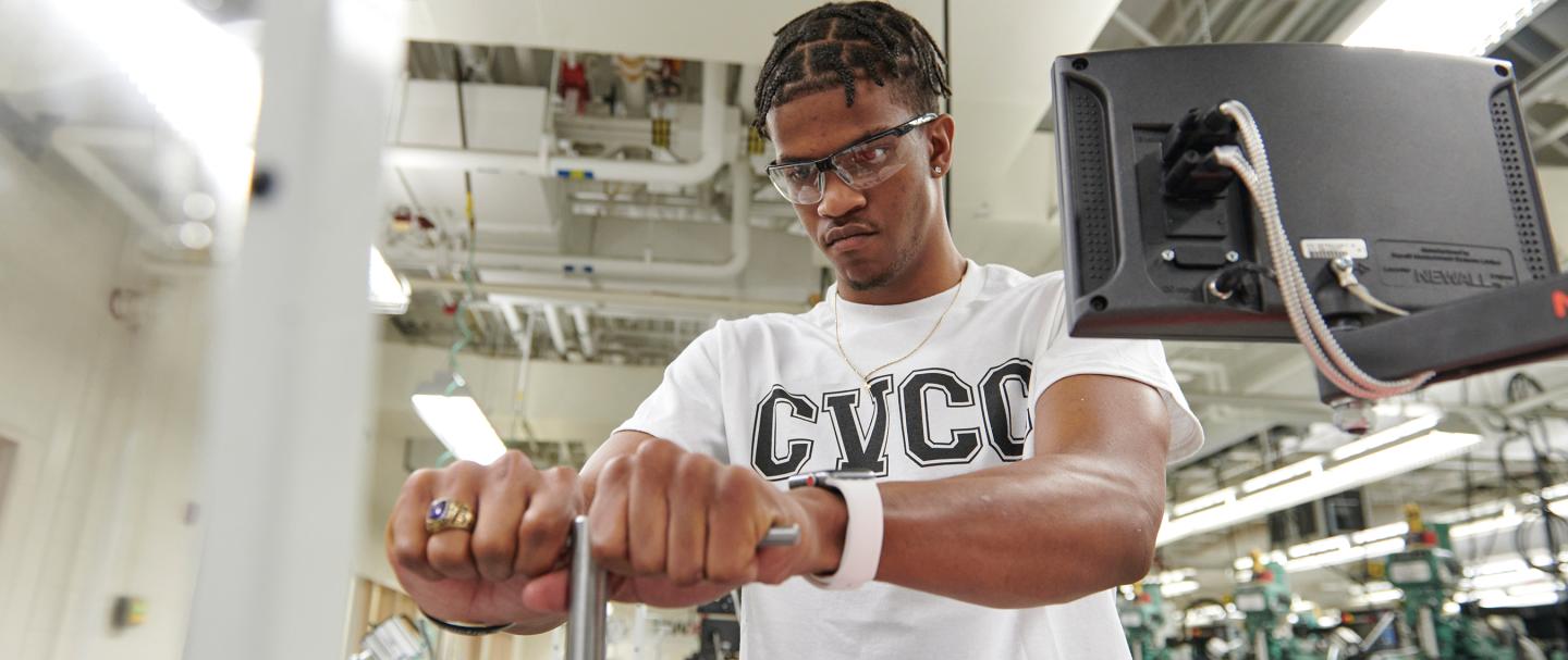Central Virginia Community college student