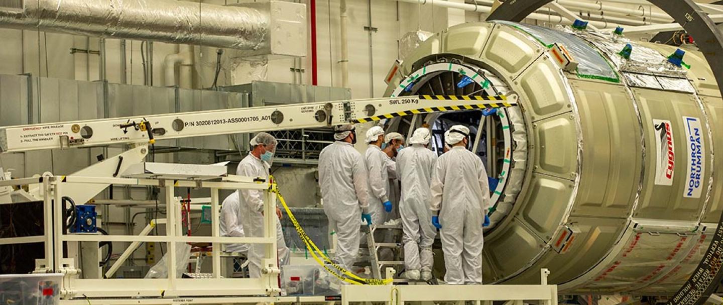NG14 Cygnus Rollout_NASA Wallops Flight Facility