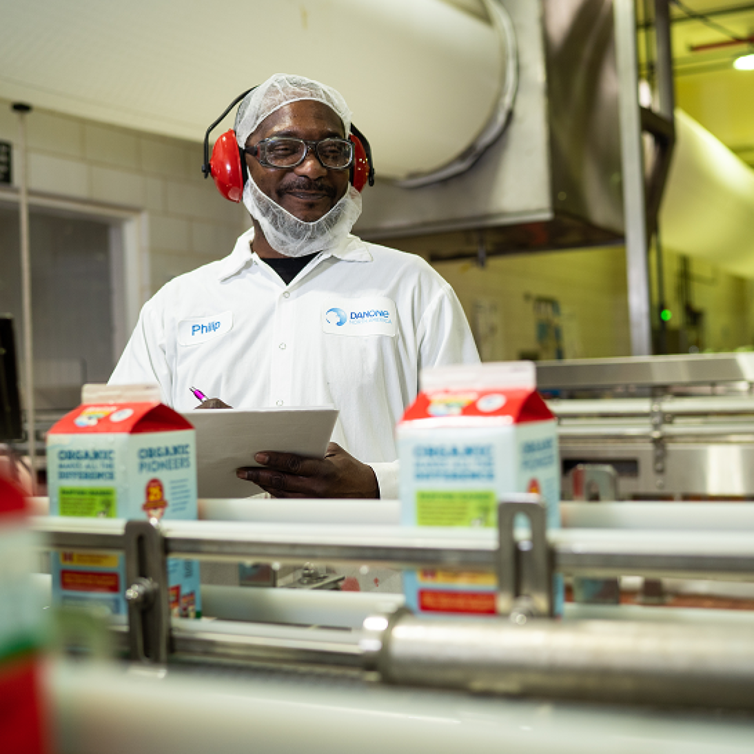 Danone worker
