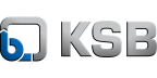 Blue and Grey KSB North America logo