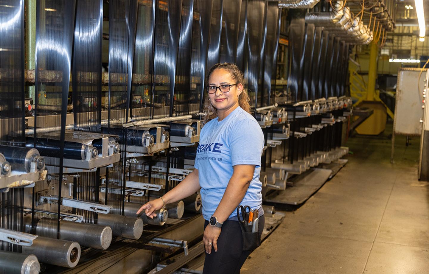 Employee of Drake Extrusion