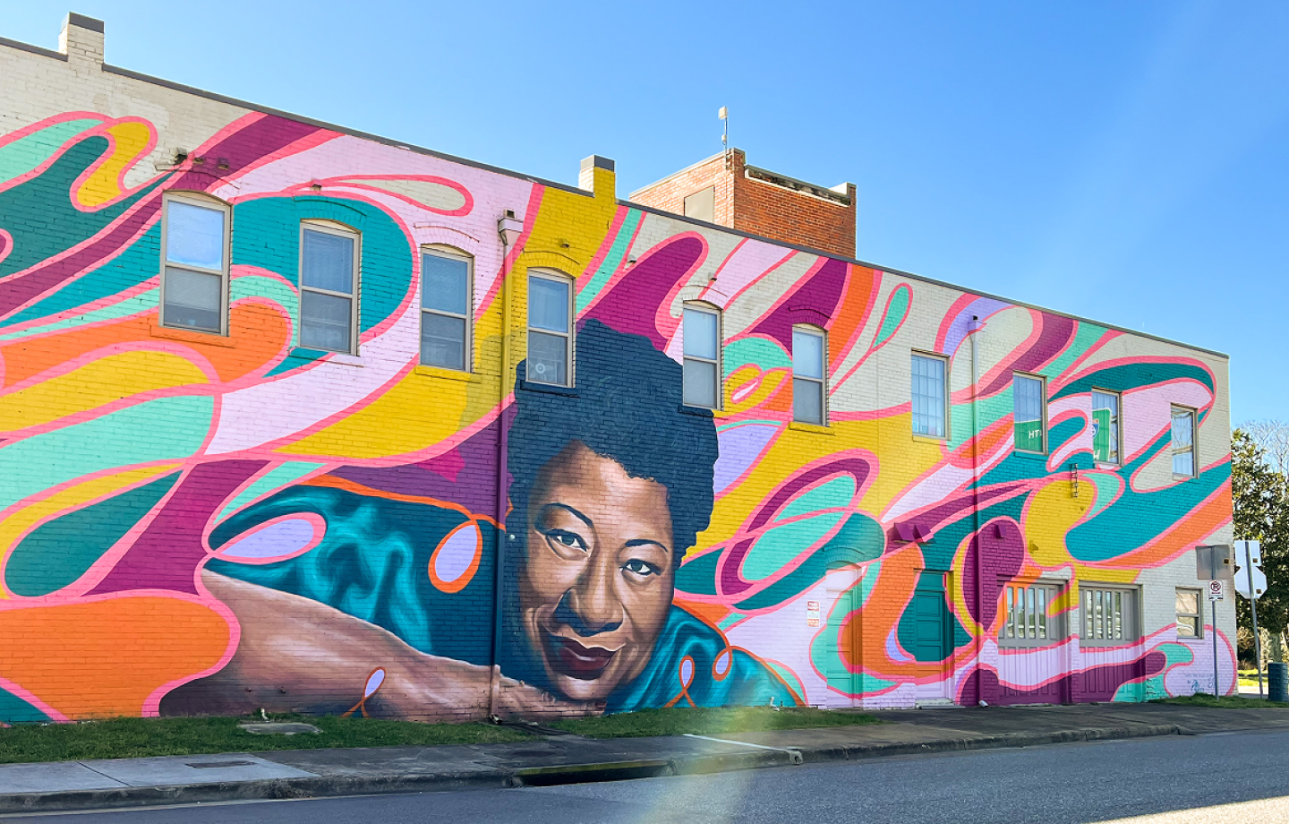 Ella Fitzgerald Mural in Newport News