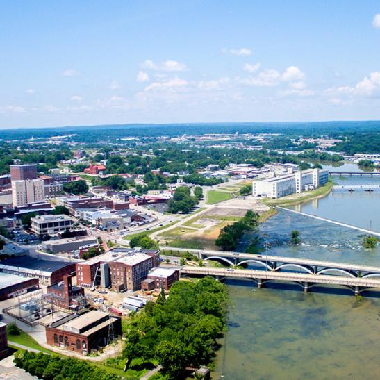 Danville in Southern Virginia