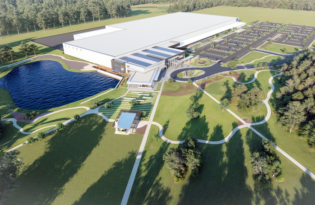 Rendering of Microporous facility