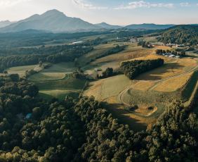 Aerial shot of Summit View Business Park