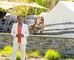 Image of Christy Coleman at yorktown