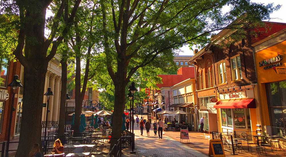 Downtown Mall, Charlottesville
